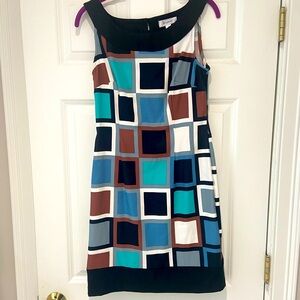 Dress barn dress size 6. Worn once. No flaws.